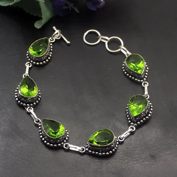 Hermosa 49% OFF Vintage Green Peridot Chain Links Bracelet 8.5 Inch HP161 Free Shipping
Hermosa 49% OFF Vintage Green Peridot Chain Links Bracelet 8.5 Inch HP161 Free Shipping