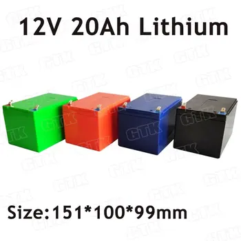 GTK 12V 20Ah lithium ion battery pack 18650 cells with BMS for 300W Outdoor portable power supply+3A charger
GTK 12V 20Ah lithium ion battery pack 18650 cells with BMS for 300W Outdoor portable power supply+3A charger