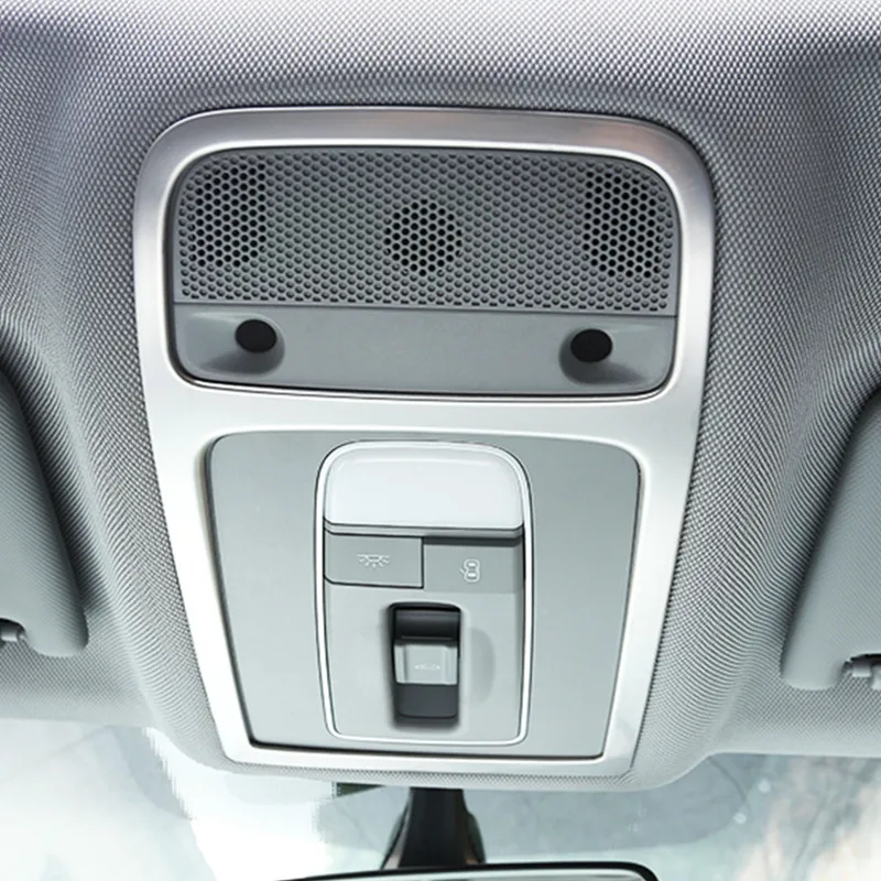 Car Front Rear Reading Lamp Frame Cover Trim 2pcs For Audi A3 8V 2014-2019 Q3 Stainless Steel Dome Lights Decoration Strips
Car Front Rear Reading Lamp Frame Cover Trim 2pcs For Audi A3 8V 2014-2019 Q3 Stainless Steel Dome Lights Decoration Strips