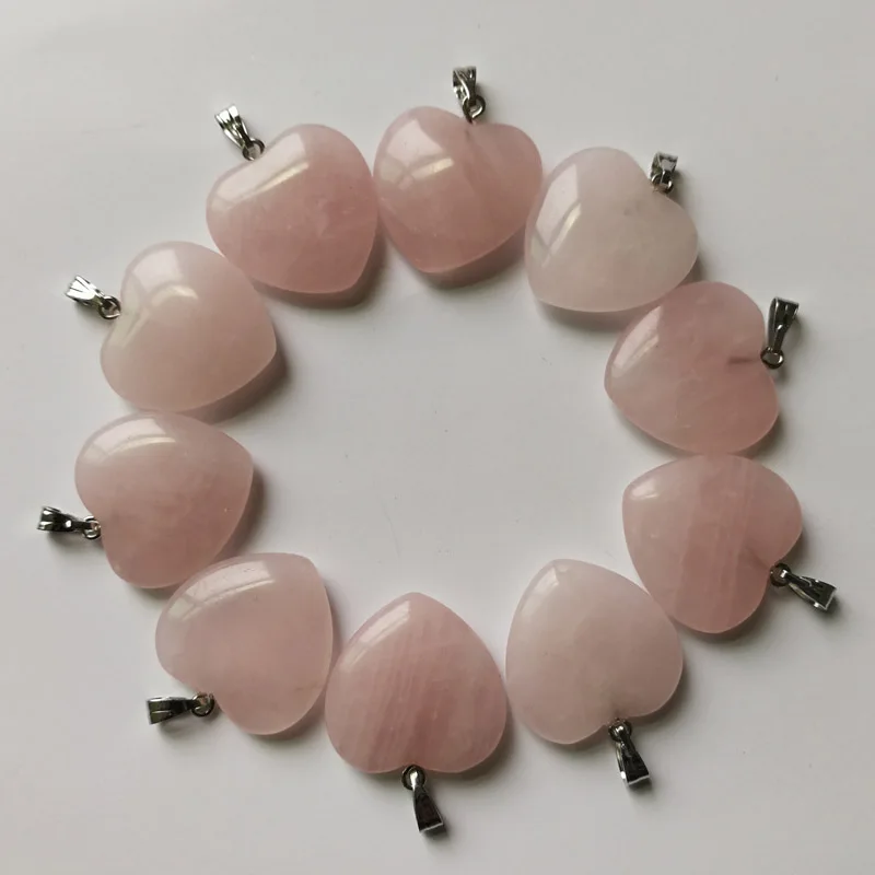 fashion 12pcs/lot natural stone Quartz Rose charms heart pendant for Jewelry making Necklace Accessories Free shipping Wholesale
fashion 12pcs/lot natural stone Quartz Rose charms heart pendant for Jewelry making Necklace Accessories Free shipping Wholesale