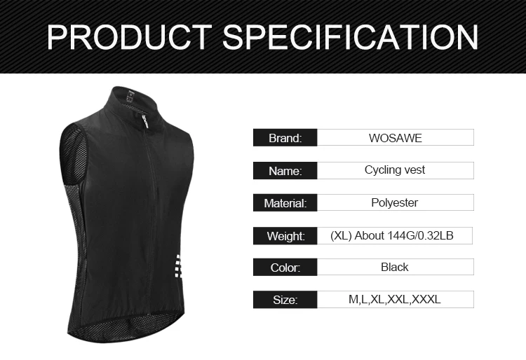 Clothing - Summer Running/Cycling Vest