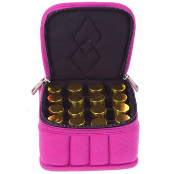 16 Lattices Cosmetic Bag for Traveling Double Zipper Oil Carrying Case Essential Oil Bottle Storage Box Make Up Bags 
16 Lattices Cosmetic Bag for Traveling Double Zipper Oil Carrying Case Essential Oil Bottle Storage Box Make Up Bags