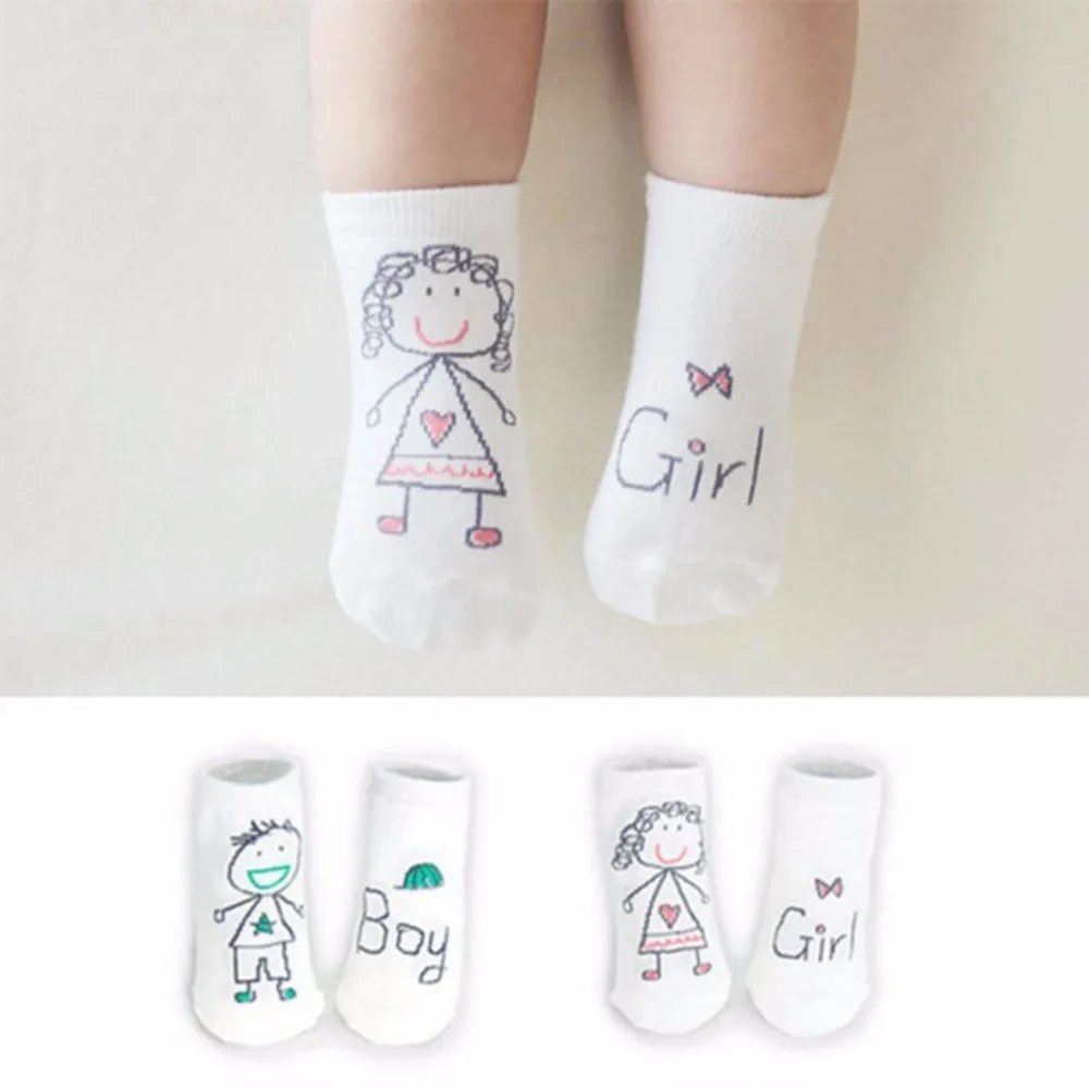 New 1pair 2 Style Newborn Cotton Boys Girls Cute Toddler Asymmetry Anti-slip Socks Spring Baby Socks
New 1pair 2 Style Newborn Cotton Boys Girls Cute Toddler Asymmetry Anti-slip Socks Spring Baby Socks