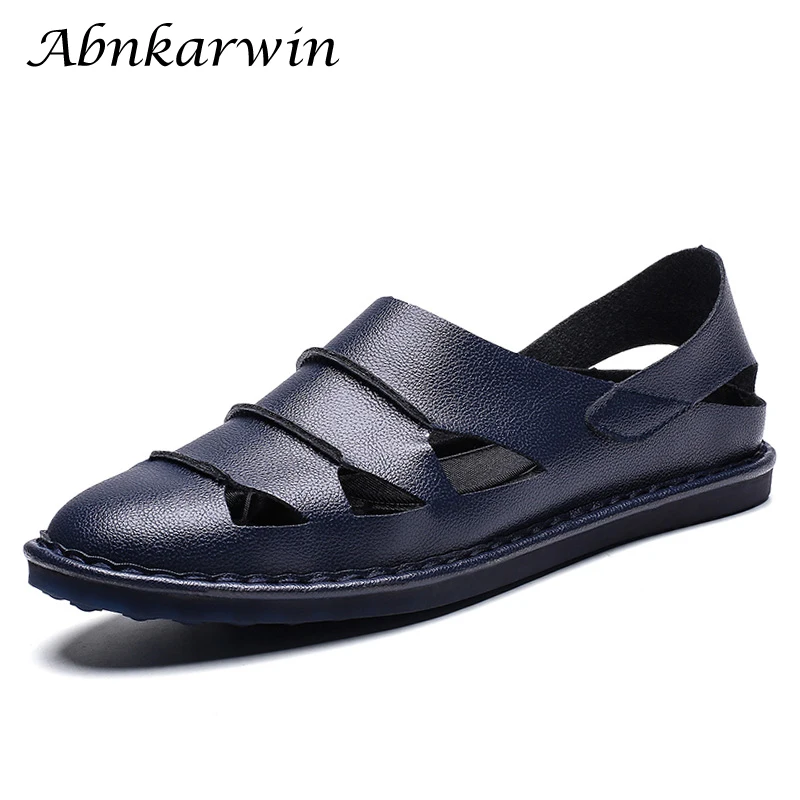 2019 Summer Breathable Genuine Leather Mens Sandals Casual Slip On Mens Footwear Plus Size 48
2019 Summer Breathable Genuine Leather Mens Sandals Casual Slip On Mens Footwear Plus Size 48