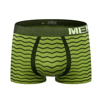 Sexy Men Underwear Boxer Shorts Man Basic Lingerie Panties Seamless Men's Underwear Boxers Wave Stripe Mens Underpants M0042
Sexy Men Underwear Boxer Shorts Man Basic Lingerie Panties Seamless Men's Underwear Boxers Wave Stripe Mens Underpants M0042