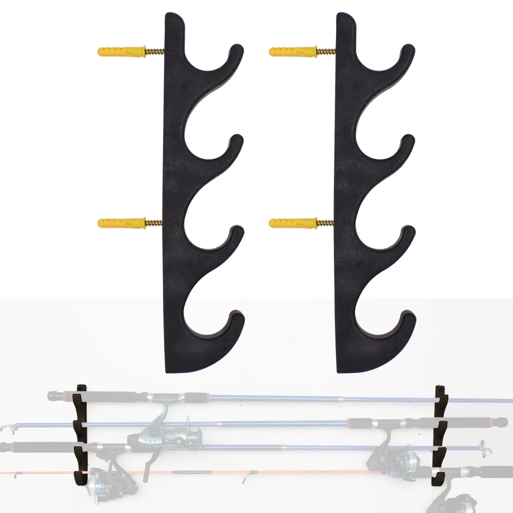 Horizontal Fishing Rod Rack Fishing Rod Holder Fishing Pole Storage Pole Holder -2/PK - No Fishing Rod
Horizontal Fishing Rod Rack Fishing Rod Holder Fishing Pole Storage Pole Holder -2/PK - No Fishing Rod