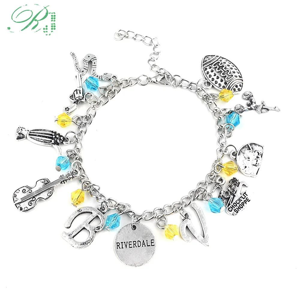 RJ New Riverdale Pop's Chock'lit Shoppe Logo Charms Bracelets Avengers HP Moana HIMYM Sailor Moon Wizard of OZ Lady Girl Bangles
RJ New Riverdale Pop's Chock'lit Shoppe Logo Charms Bracelets Avengers HP Moana HIMYM Sailor Moon Wizard of OZ Lady Girl Bangles