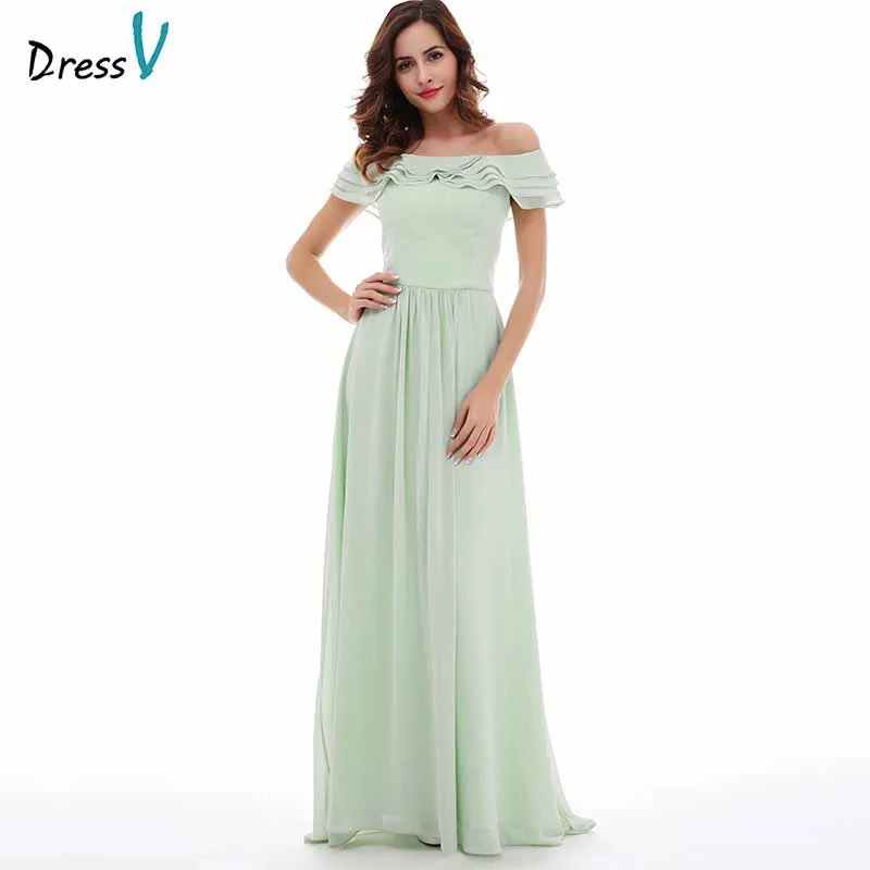 Dressv mint evening dress cheap off the shoulder a line ruffles floor length wedding party formal dress evening dresses
Dressv mint evening dress cheap off the shoulder a line ruffles floor length wedding party formal dress evening dresses