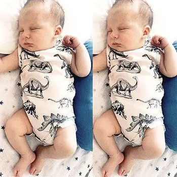 Summer Newborn Infant Baby Girl Boy Clothes Dinosaurs Cotton Bodysuit Outfits Clothes Set Wholesale
Summer Newborn Infant Baby Girl Boy Clothes Dinosaurs Cotton Bodysuit Outfits Clothes Set Wholesale