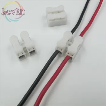 50pcs 2p Spring Connector wire with no welding no screws Quick Connectos cable clamp Terminal Block 2 Way Easy Fit for led strip
50pcs 2p Spring Connector wire with no welding no screws Quick Connectos cable clamp Terminal Block 2 Way Easy Fit for led strip
