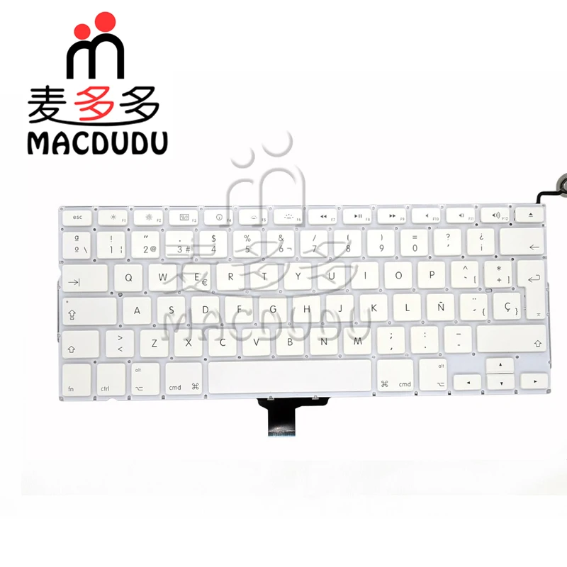 Новая британская 13-дюймовая клавиатура для MacBook A1342 с английской раскладкой 2009 2010 года
Новая британская 13-дюймовая клавиатура для MacBook A1342 с английской раскладкой 2009 2010 года