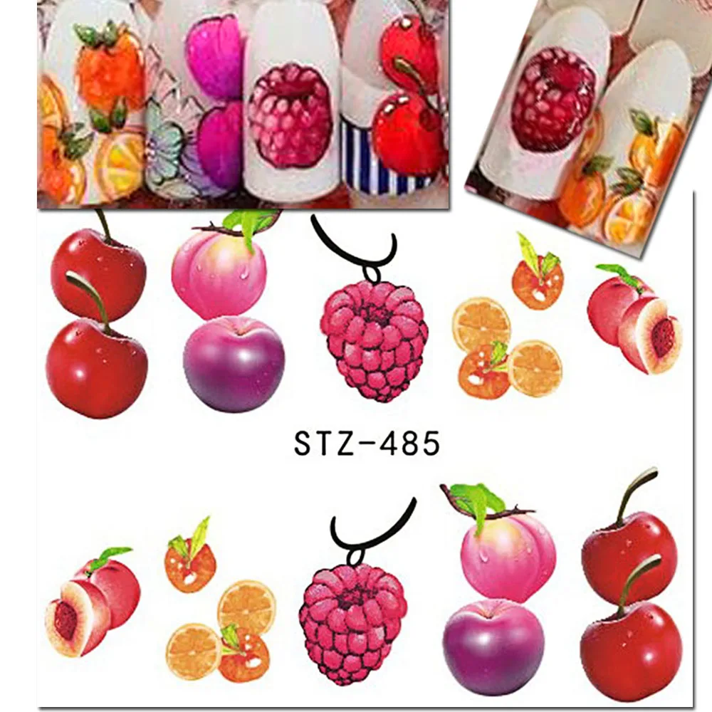 1 Sheet Nail Art Water Transfer Stickers Fruit Pattern Nail Tips Decals Beauty Foil Manicure Nail Art Tattoo Decoration BESTZ485
1 Sheet Nail Art Water Transfer Stickers Fruit Pattern Nail Tips Decals Beauty Foil Manicure Nail Art Tattoo Decoration BESTZ485
