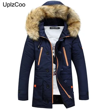 UplzCoo Winter Jacket Men Long Parkas Thick Hooded Fur Collar Coats Men Overcoats Casual Army Jackets Male Brand Clothing FM006
UplzCoo Winter Jacket Men Long Parkas Thick Hooded Fur Collar Coats Men Overcoats Casual Army Jackets Male Brand Clothing FM006