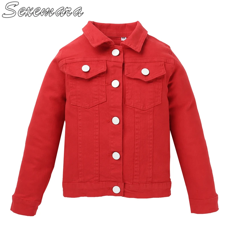 SexeMara New children's denim clothing tide models big children's solid color lapel long-sleeved jacket children's clothing
SexeMara New children's denim clothing tide models big children's solid color lapel long-sleeved jacket children's clothing