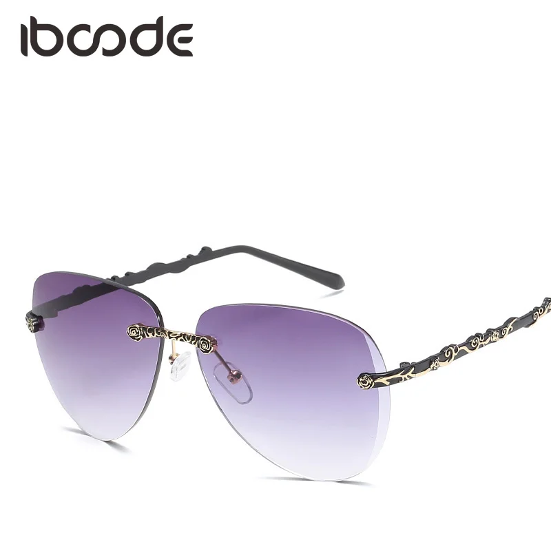 iboode Rimless Women's Sunglasses Trendy Fashion Female Sun Glasses Gafas Sun Shade Eyewear Brand New Designer UV Protection
iboode Rimless Women's Sunglasses Trendy Fashion Female Sun Glasses Gafas Sun Shade Eyewear Brand New Designer UV Protection