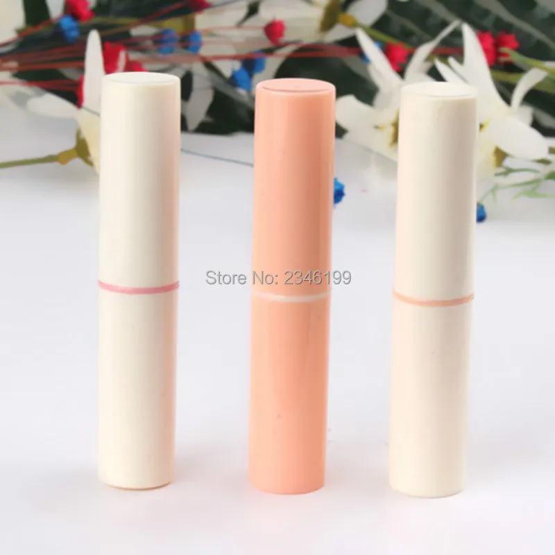 Lipstick Tube Empty Lip Balm Tube White Pink Lipstick Container Orange Empty Lipbalm Packaging Empty Cosmetic Container (5)