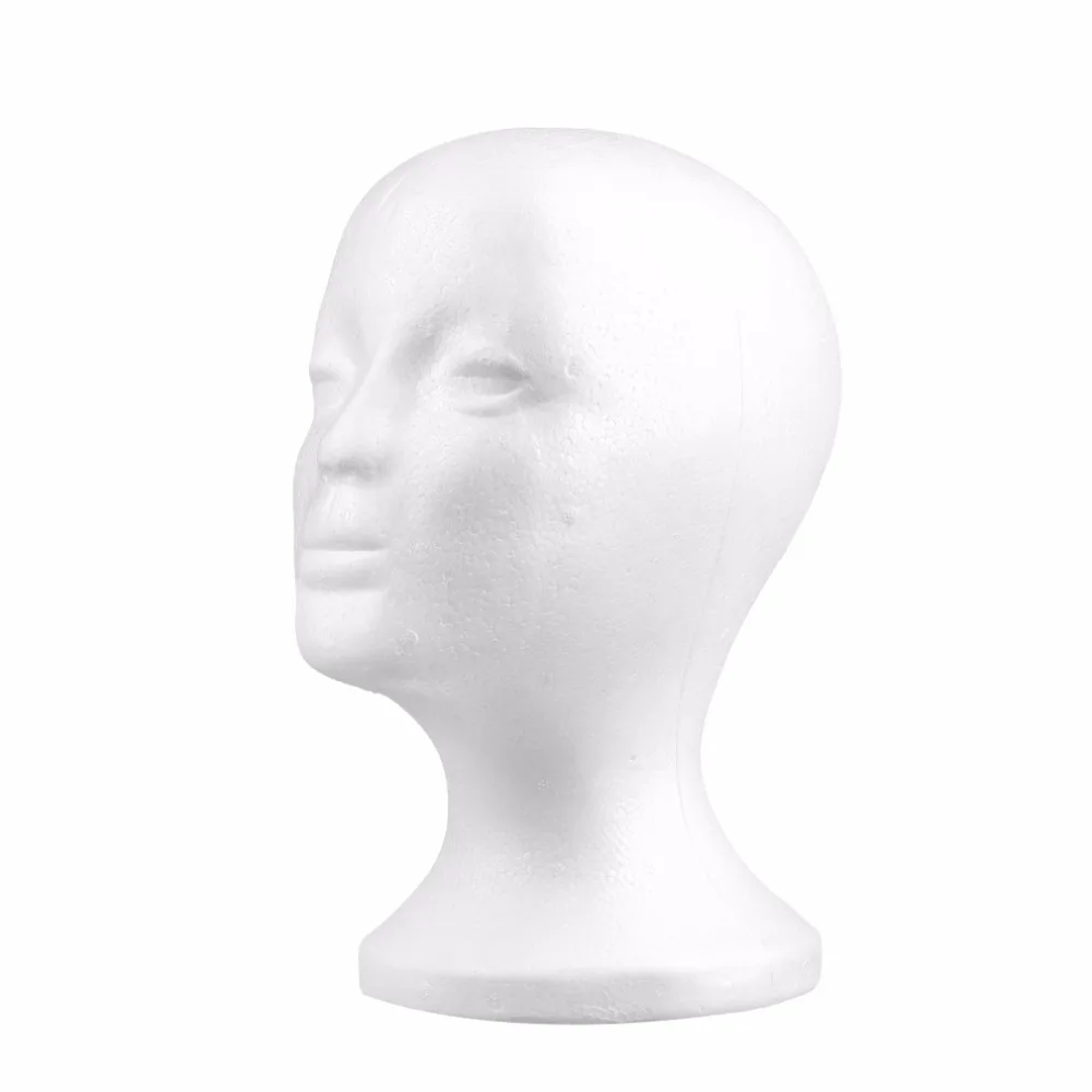 2017 New 1Pc Durable White Female Styrofoam Mannequin Manikin Head Model Foam Wig Hair Glasses Display Glasses Hat Display Stand
2017 New 1Pc Durable White Female Styrofoam Mannequin Manikin Head Model Foam Wig Hair Glasses Display Glasses Hat Display Stand