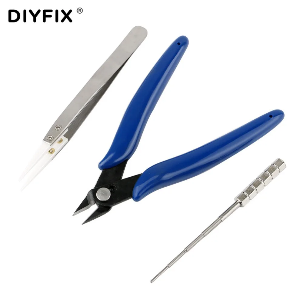 DIYFIX Vape DIY Tool Kit Ceramic Tweezers Coil Jig Wire Cutter Pliers for Electronic Cigarette Accessories RDA RBA Atomizer
DIYFIX Vape DIY Tool Kit Ceramic Tweezers Coil Jig Wire Cutter Pliers for Electronic Cigarette Accessories RDA RBA Atomizer