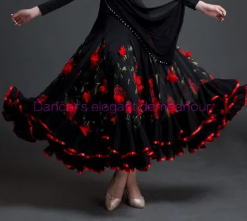 Ballroom dance costumes sexy senior ice silk flowers ballroom dance long skirt for women ballroom dance competition skirts
Ballroom dance costumes sexy senior ice silk flowers ballroom dance long skirt for women ballroom dance competition skirts