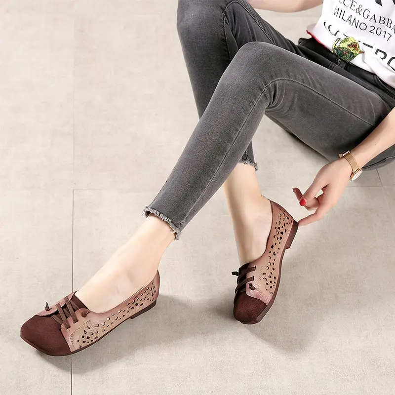women 2019 genuine leather low flats heel slip on driving shoes female spadrilles moccasins toe loafers espadrillas 1901-8K
women 2019 genuine leather low flats heel slip on driving shoes female spadrilles moccasins toe loafers espadrillas 1901-8K
