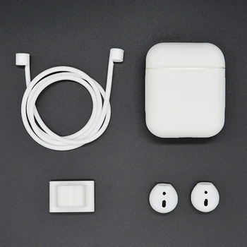 4 In 1 For Airpod Headphones Case Silicone Earphone Cover Earcap Strap Watch Hook For Airpods Accessories Headphone Line Cover
4 In 1 For Airpod Headphones Case Silicone Earphone Cover Earcap Strap Watch Hook For Airpods Accessories Headphone Line Cover