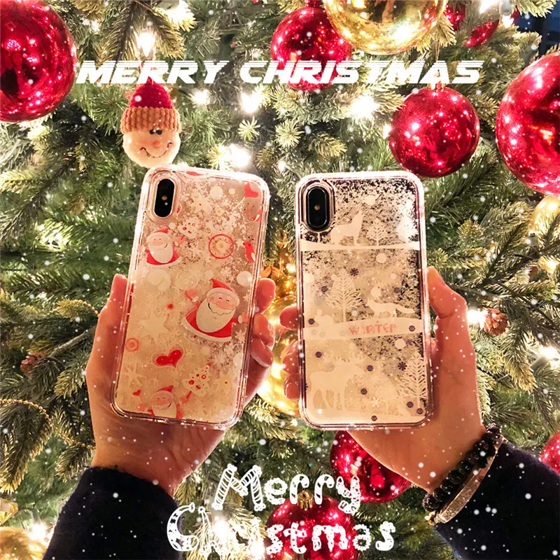 BEYOUR Fashion Air Cushion Snowflake Christmas tree Quicksand Hard Phone Case for iPhone 6s X 8 7 Plus For Capa Fundas Coque
BEYOUR Fashion Air Cushion Snowflake Christmas tree Quicksand Hard Phone Case for iPhone 6s X 8 7 Plus For Capa Fundas Coque