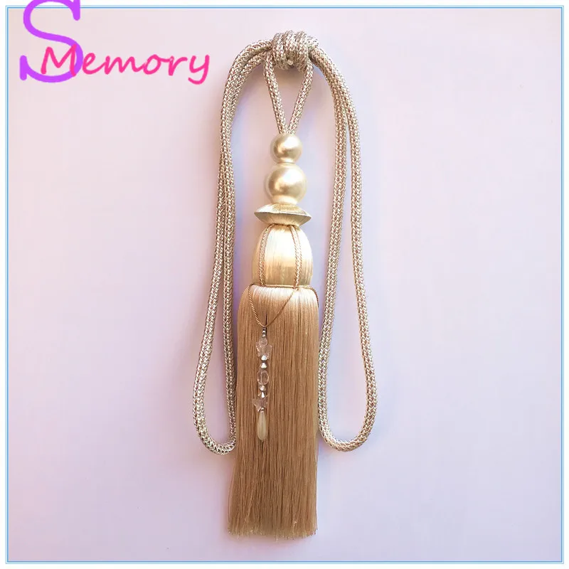 Pearl fringe hanging Europe Curtain Tassel Tieback Clips Buckle Hanging Ball Tie Back Straps Holders Accessories Home Decoration
Pearl fringe hanging Europe Curtain Tassel Tieback Clips Buckle Hanging Ball Tie Back Straps Holders Accessories Home Decoration