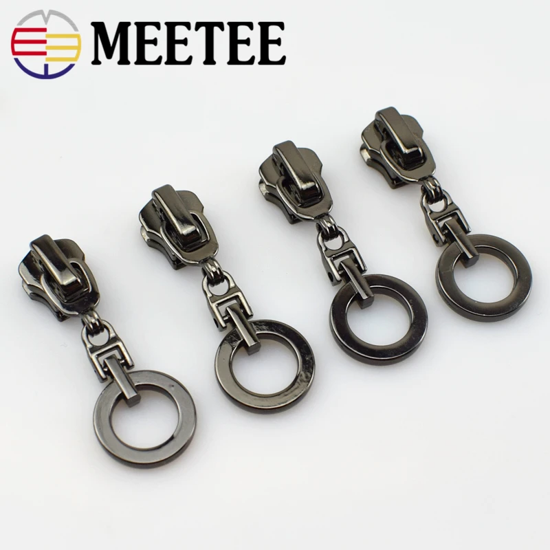 10pcs Meetee 5# Metal Zipper Head Pulls Zip Sliders for DIY Garment Clothes Backpack Sewing Tailor Tools Accessories G6-3
10pcs Meetee 5# Metal Zipper Head Pulls Zip Sliders for DIY Garment Clothes Backpack Sewing Tailor Tools Accessories G6-3