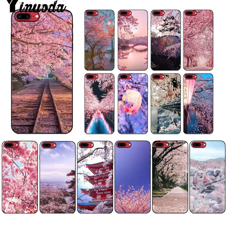 Yinuoda Japanese cherry Colorful Cute Phone Accessories Case for Apple iPhone 8 7 6 6S Plus X XS MAX 5 5S SE XR Mobile Cover
Yinuoda Japanese cherry Colorful Cute Phone Accessories Case for Apple iPhone 8 7 6 6S Plus X XS MAX 5 5S SE XR Mobile Cover