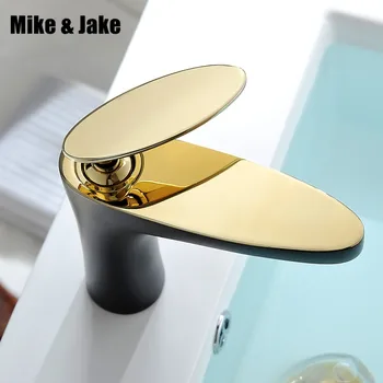 Brass bathroom tap cold and hot single hole basin washbasin faucet gold tap black water mixer bathroom basin mixer crane
Brass bathroom tap cold and hot single hole basin washbasin faucet gold tap black water mixer bathroom basin mixer crane