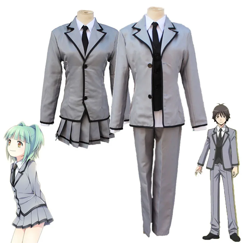 Assassination Classroom Cosplay Ansatsu Kyoushitsu Kaede Kayano Isogai Yuuma Shiota Nagisa Costume School Uniform Halloween Suit
Assassination Classroom Cosplay Ansatsu Kyoushitsu Kaede Kayano Isogai Yuuma Shiota Nagisa Costume School Uniform Halloween Suit