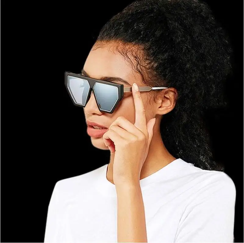 HBK Italy Designer Sunglasses Retro Brand Mens Women Metal Goggle Shield Flat Top Sun Glasses For Female Ladies CatEye Eyewear
HBK Italy Designer Sunglasses Retro Brand Mens Women Metal Goggle Shield Flat Top Sun Glasses For Female Ladies CatEye Eyewear