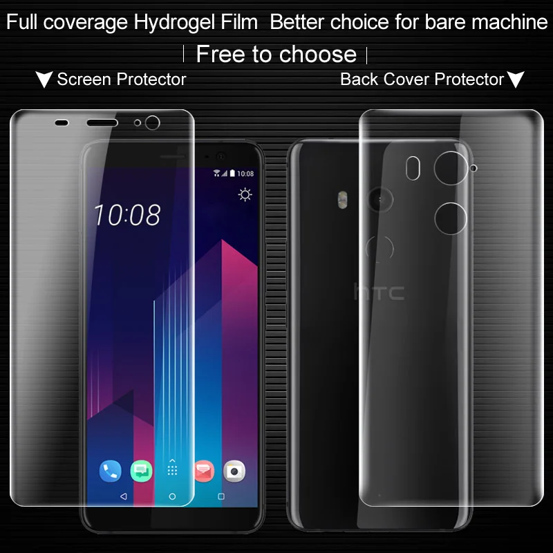 For HTC U11Plus U11+ Screen Protector IMAK Front Back Full Coverage Hydrogel II Protective Film For HTC U11 Plus U11+ Not Glass
For HTC U11Plus U11+ Screen Protector IMAK Front Back Full Coverage Hydrogel II Protective Film For HTC U11 Plus U11+ Not Glass