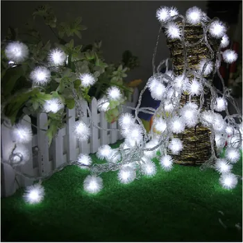 7.5M 50 LED Furry Ball RGB Edelweiss Snowflake Battery String Light colorful outdoor Christmas Wedding party Decoration Garland
7.5M 50 LED Furry Ball RGB Edelweiss Snowflake Battery String Light colorful outdoor Christmas Wedding party Decoration Garland