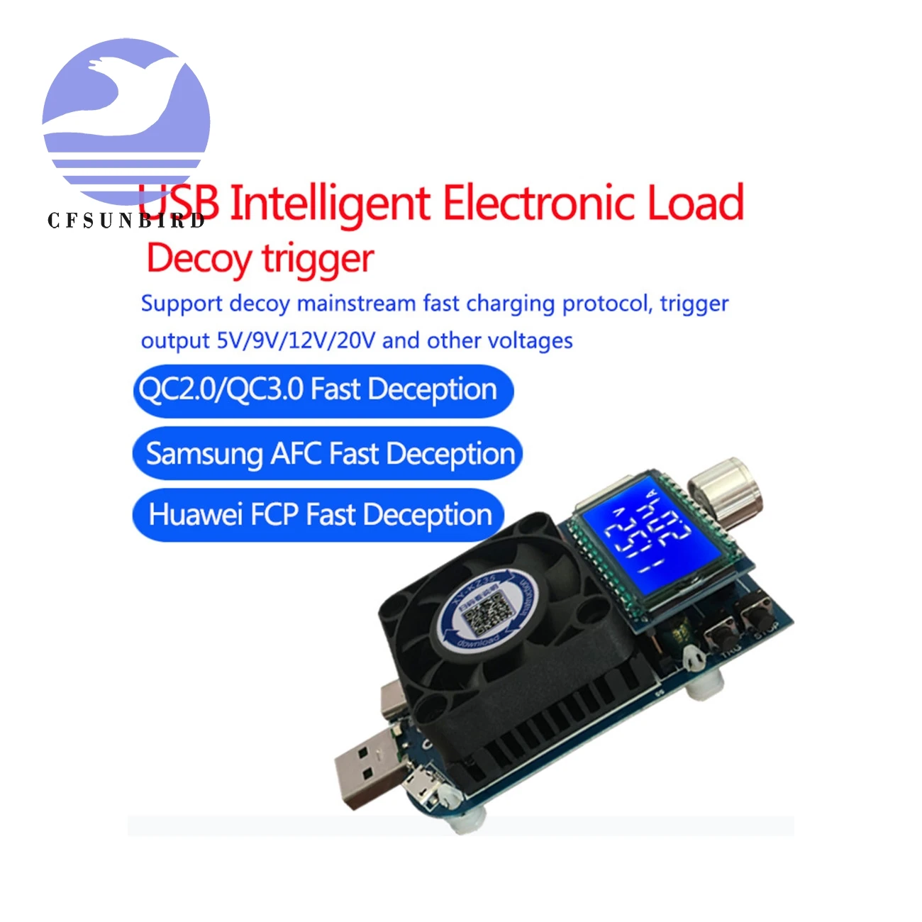 DC Electronic Load Tester 35W 5A Adjustable USB Intelligent Protection Aging Resistor Discharger Voltage Current Power Battery
DC Electronic Load Tester 35W 5A Adjustable USB Intelligent Protection Aging Resistor Discharger Voltage Current Power Battery