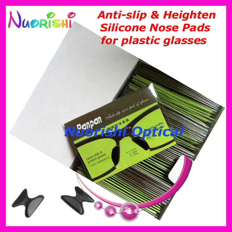 1 pair T2100 Anti-slip Silicone Heighten Nose Pads Sticker for Acetate Plastic Glasses Sunglass 1.8/2.5/2.8mm Free Shippping
1 pair T2100 Anti-slip Silicone Heighten Nose Pads Sticker for Acetate Plastic Glasses Sunglass 1.8/2.5/2.8mm Free Shippping