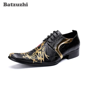 Batzuzhi Designer's Men Dress Shoes Leather Black Business Leather Shoes Men Lace-up Formal Party and Wedding Chaussures Hommes
Batzuzhi Designer's Men Dress Shoes Leather Black Business Leather Shoes Men Lace-up Formal Party and Wedding Chaussures Hommes