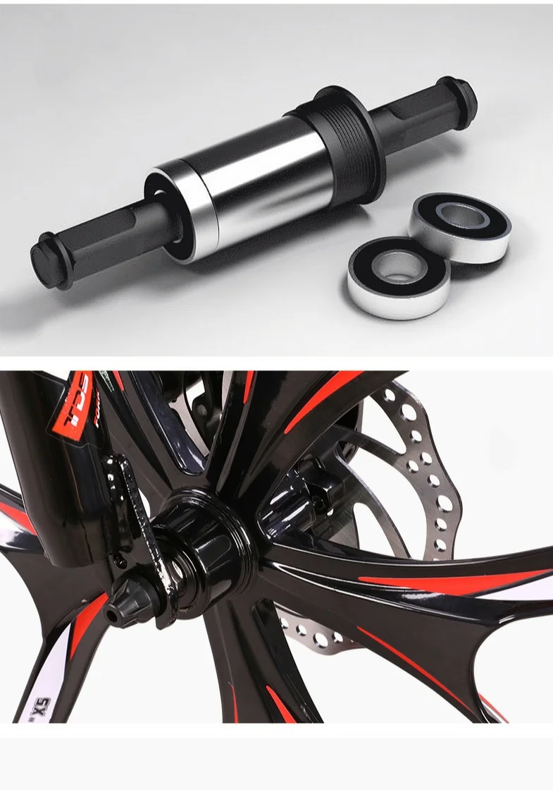 Clearance Mountain Bike 30 Speed Variable Speed 27.5 inch Male and Female Racing Cross-country Wheel Aluminum Alloy for Adults 5