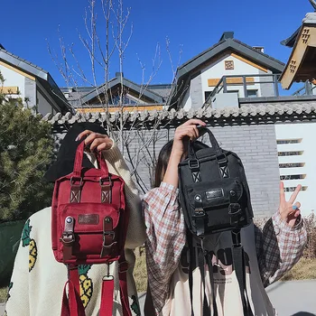 2019 Summer New Hot Fashion Canvas Backpacks for Women Soft Fresh Small Simple Zipper Hasp Casual Backpack Shoulder Bags
2019 Summer New Hot Fashion Canvas Backpacks for Women Soft Fresh Small Simple Zipper Hasp Casual Backpack Shoulder Bags