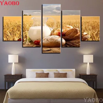 5 Pcs Full square 5d diy Cross Stitch Diamond Painting still life diamond Picture Mosaic Diamond Embroidery Straw Milk Bread
5 Pcs Full square 5d diy Cross Stitch Diamond Painting still life diamond Picture Mosaic Diamond Embroidery Straw Milk Bread