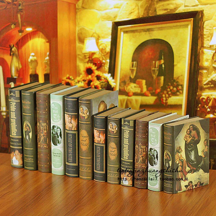 12pc retro Home Furnishing Photography props simulation ornaments Fake FG-12B book Books backpack decoration
12pc retro Home Furnishing Photography props simulation ornaments Fake FG-12B book Books backpack decoration