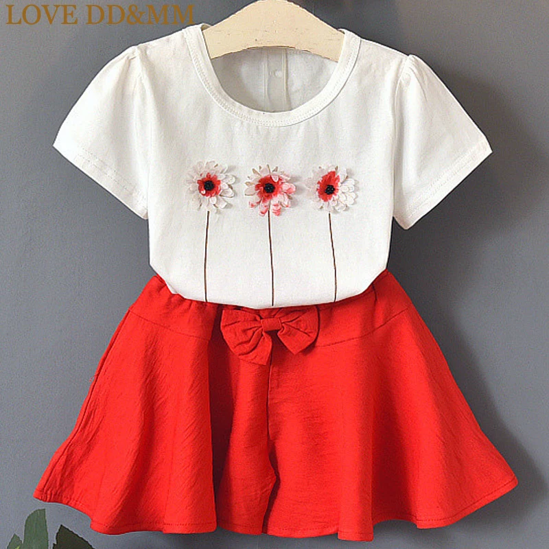 LOVE DD&MM Girls Sets 2019 Summer New Children's Clothing Girls Three-dimensional Flower Short Sleeve T-shirt+Fashion Shorts Set
LOVE DD&MM Girls Sets 2019 Summer New Children's Clothing Girls Three-dimensional Flower Short Sleeve T-shirt+Fashion Shorts Set
