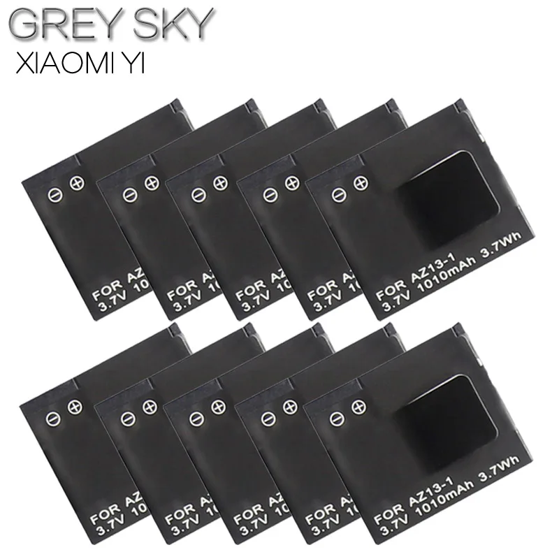 High Quality 3.7V 1010mAh Rechargeable Li-ion Battery for Xiaomi Yi XiaoYi Sports Action Camera DV Cam Replacement Battery
High Quality 3.7V 1010mAh Rechargeable Li-ion Battery for Xiaomi Yi XiaoYi Sports Action Camera DV Cam Replacement Battery