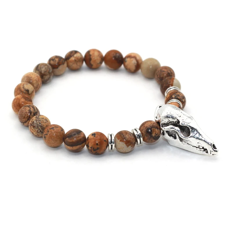 Animal Dinosaur Skull Tiger Eye Bracelet Turquoises Matte Onyx Natual Stone Beads Bracelets Bangles Charm Bracelets Yoga Jewelry
Animal Dinosaur Skull Tiger Eye Bracelet Turquoises Matte Onyx Natual Stone Beads Bracelets Bangles Charm Bracelets Yoga Jewelry