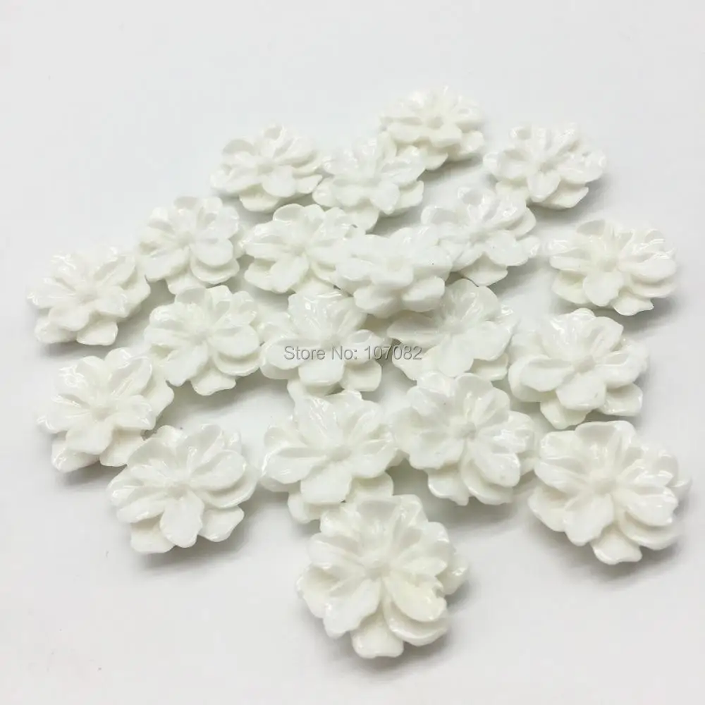 50pcs 25mm White Resin Flowers Flatbacks Cabochons Embellishments Baby Crafts Scrapbooking Cardmaking
50pcs 25mm White Resin Flowers Flatbacks Cabochons Embellishments Baby Crafts Scrapbooking Cardmaking