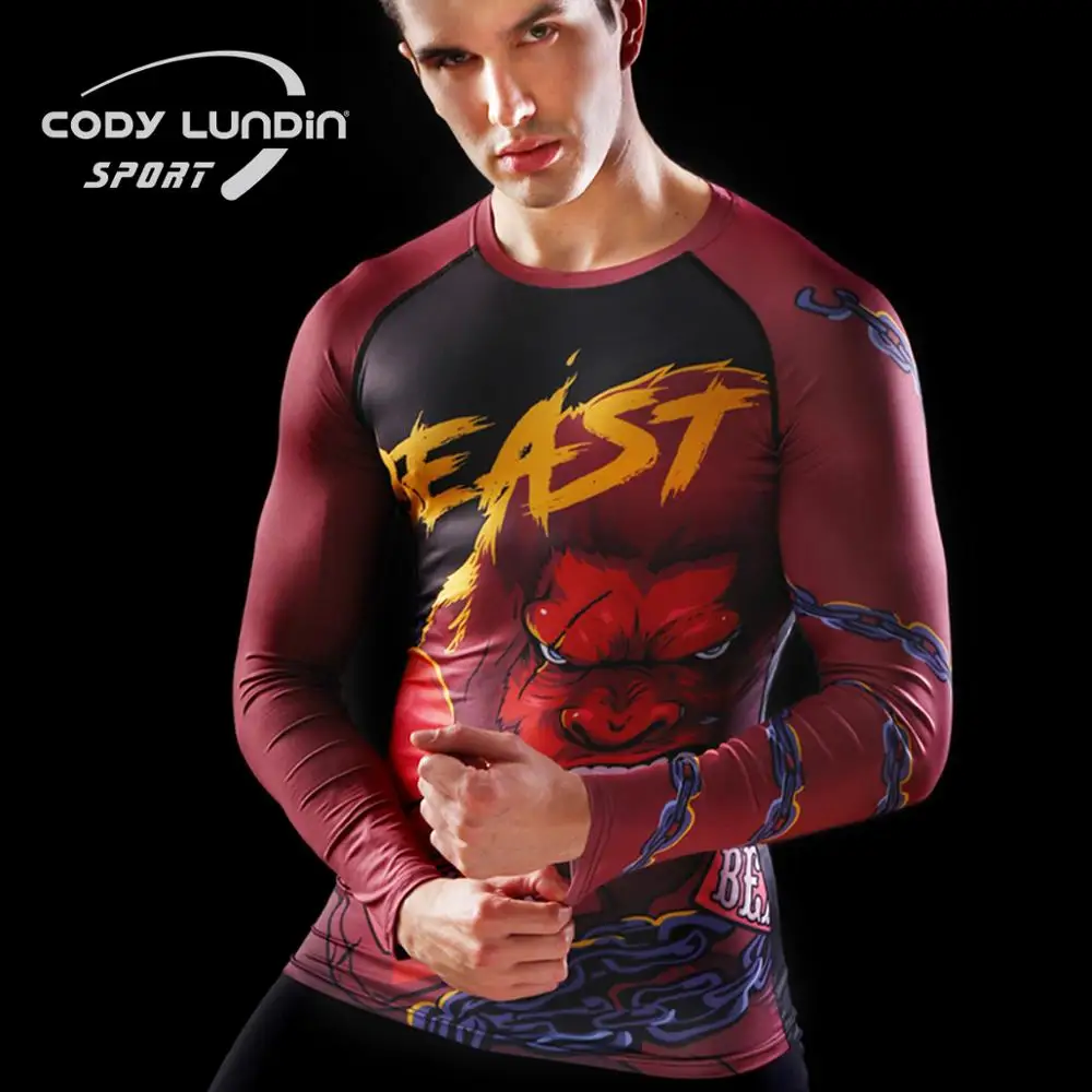 Men's Gym t shirt Compression MMA 3D orangutan pattern training Tee Quick Dry Running Training Tops Joggers Fitness Muay T shirt
Men's Gym t shirt Compression MMA 3D orangutan pattern training Tee Quick Dry Running Training Tops Joggers Fitness Muay T shirt