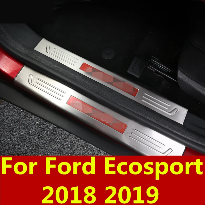 Black titanium All-inclusive welcome pedal modification door sill parts Interior decoration For Ford Ecosport 2018 2019
Black titanium All-inclusive welcome pedal modification door sill parts Interior decoration For Ford Ecosport 2018 2019