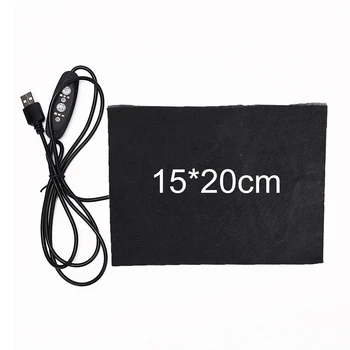 1PCS Electric Winter Carbon Fiber Heating Pad Hand Warmer USB Heating Film Infrared Fever Heat Mat
1PCS Electric Winter Carbon Fiber Heating Pad Hand Warmer USB Heating Film Infrared Fever Heat Mat