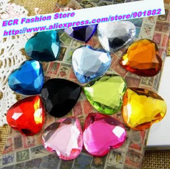 500pcs/Bag 14mm Heart Shape Flat Back Acrylic rhinestones,Acrylic Plastic 3D Nail Art / Garment Rhinestone
500pcs/Bag 14mm Heart Shape Flat Back Acrylic rhinestones,Acrylic Plastic 3D Nail Art / Garment Rhinestone