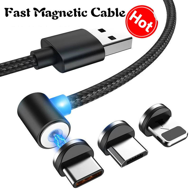 1M Fast Magnetic Cable Micro USB Type C Charger Charging For iPhone XS X XR 8 7 Samsung S8 Magnet Android Phone Cable Cord
1M Fast Magnetic Cable Micro USB Type C Charger Charging For iPhone XS X XR 8 7 Samsung S8 Magnet Android Phone Cable Cord